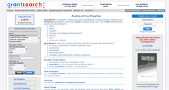 Desktop Screenshot of grantsearch.com.au